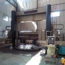 []出售一台数控立车，工作台4.5米，承重50吨，最大切削6.3米，横梁上下.